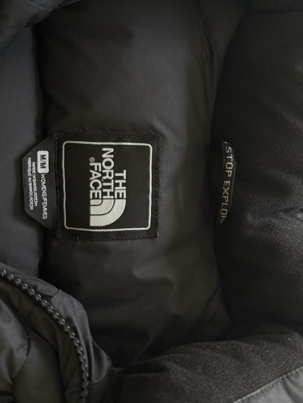 The North Face Black Quilted Insulated Jacket - Picture 2 of 6